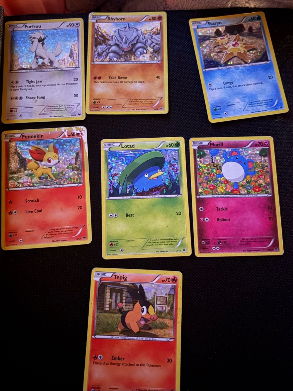 Assorted Pokémon McDonalds Promos